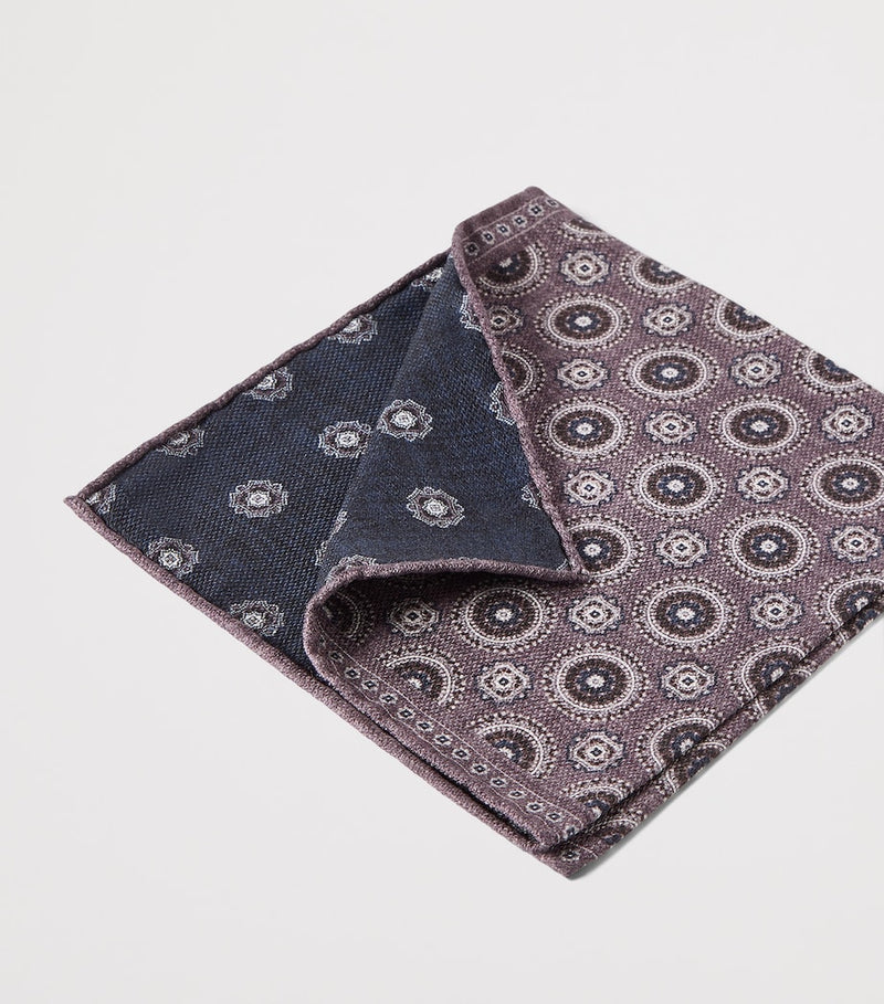 Brunello Cucinelli silk pocket square 35cm - British product