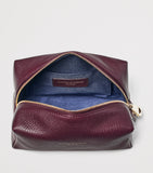Aspinal of London medium leather cosmetic case, imported from the UK