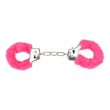 Superdrug Bound to Play Furry Handcuffs Pink Adult Novelty Handcuffs 11 inch- Buy online at McGrocer