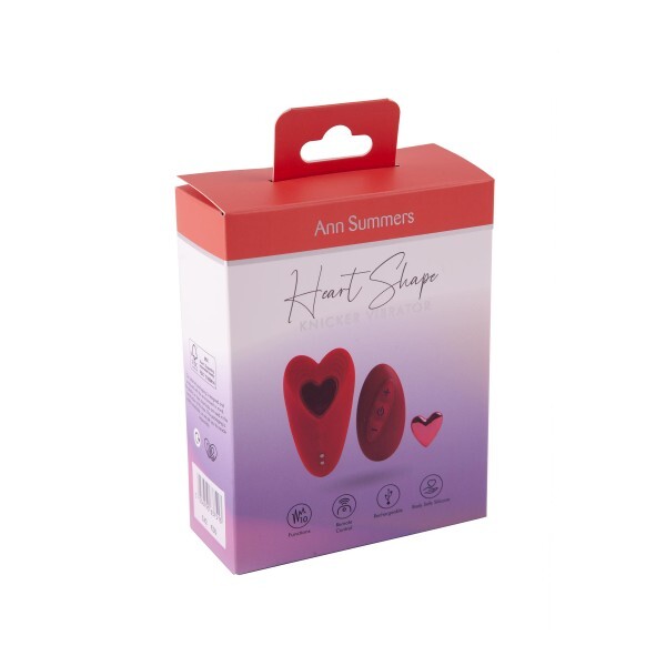 Ann Summers heart-shaped knicker vibrator, remote controlled (British brand)