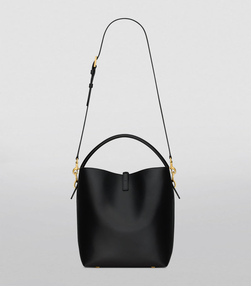 Saint Laurent Le 37 bucket bag in smooth leather - British product