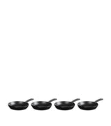 Harrods Le Creuset Cast Iron Gourmand Mini Skillets Set of 4 (16cm) Cookware Set- Buy online at McGrocer