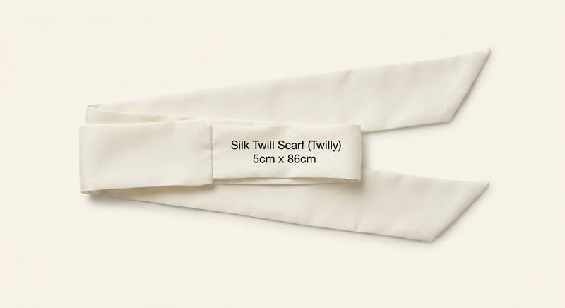 Givenchy silk stamp bandeau 125cm x 5cm, imported from the UK