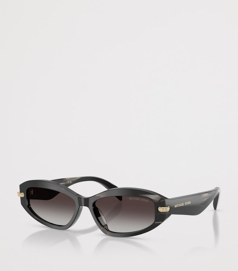 Michael Kors Wilmington acetate sunglasses gold logo, imported from the UK