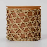 French Connection Cedarwood Citrus candle ceramic jar 444g - British product