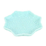 Something Different mandala ceramic incense holder 10x10cm (British brand)