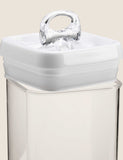 Rectangular flip-tight food storage container 1.2L, imported from the UK