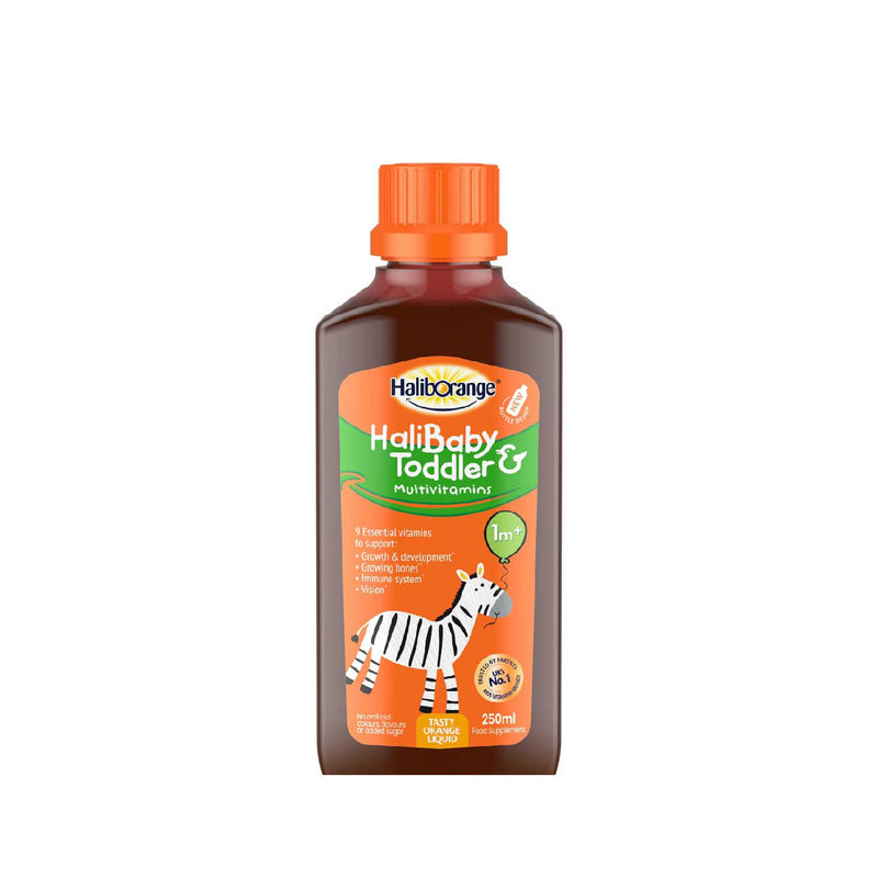 Haliborange kids multivitamin liquid 250ml, imported from the UK