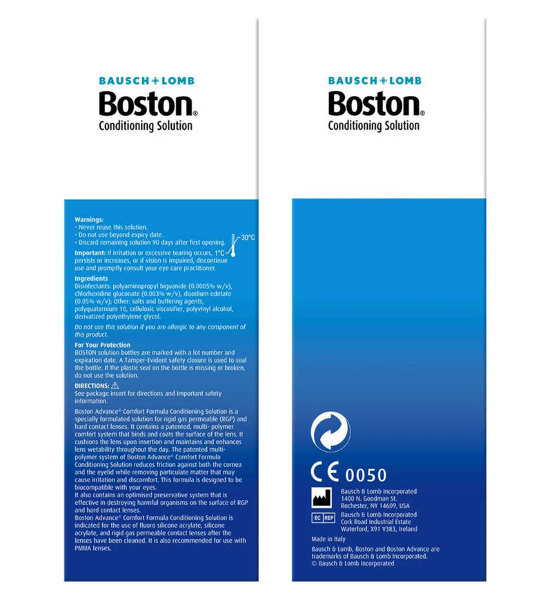 Bausch & Lomb Boston Advance conditioning solution 120ml - British product