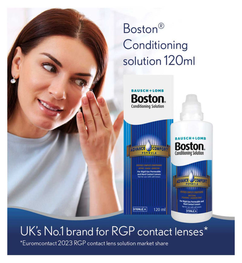 Bausch & Lomb Boston Advance conditioning solution 120ml - British product
