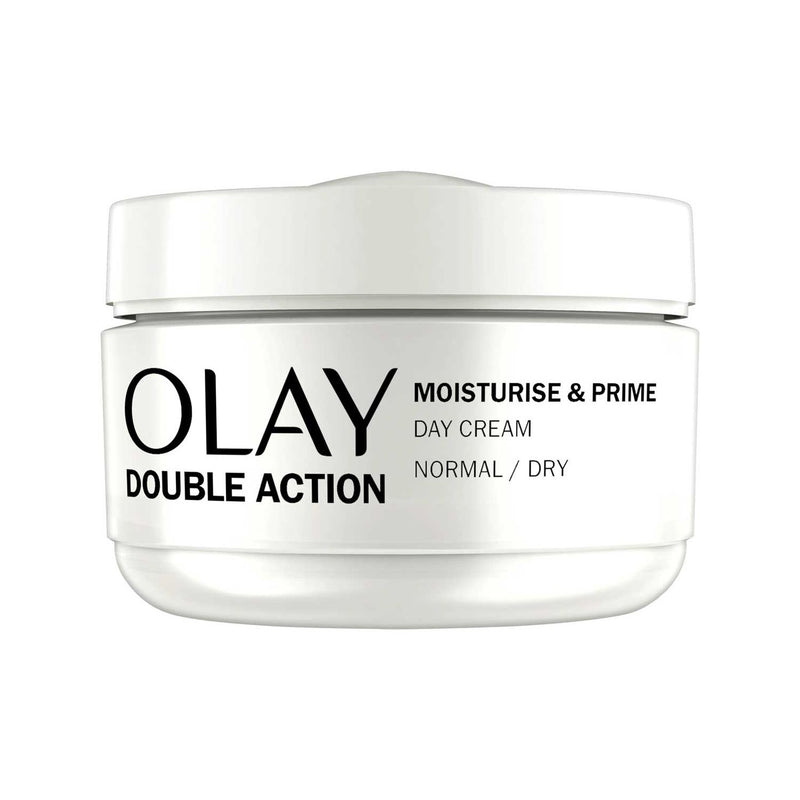 Olay Double Action Day Cream & Primer 50ml, imported from the UK