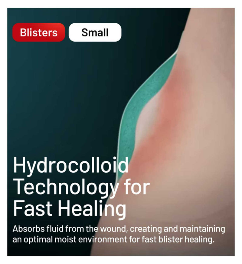 Compeed small hydrocolloid blister plasters for feet - British product