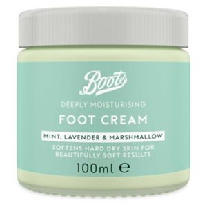 Boots Boots Deep Moisturising Foot Cream 100ml- Buy online at McGrocer