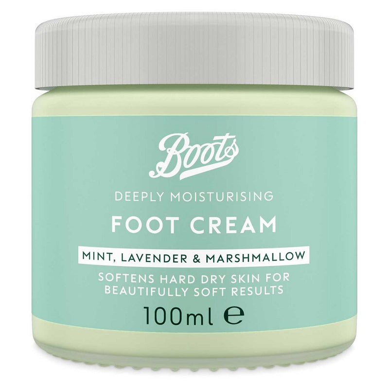 Boots Deep Moisturising Foot Cream 100ml - British product