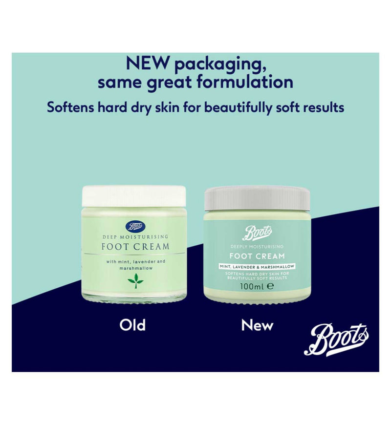 Boots Deep Moisturising Foot Cream 100ml - British product