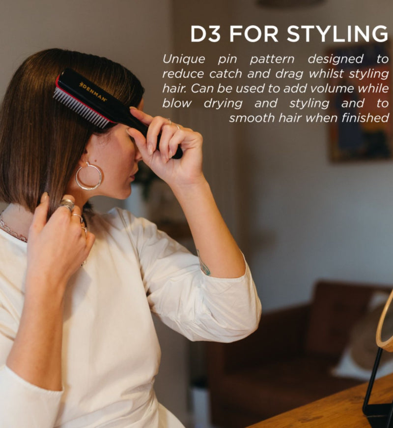 Denman D3 curl definer brush 7 row - British product