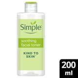 Boots Simple Kind to Skin Alcohol Free Soothing Facial Toner 200ml- Buy online at McGrocer