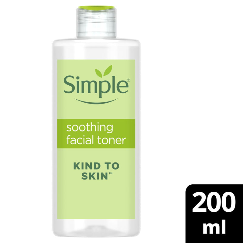 Simple Kind to Skin alcohol free facial toner 200ml (British brand)