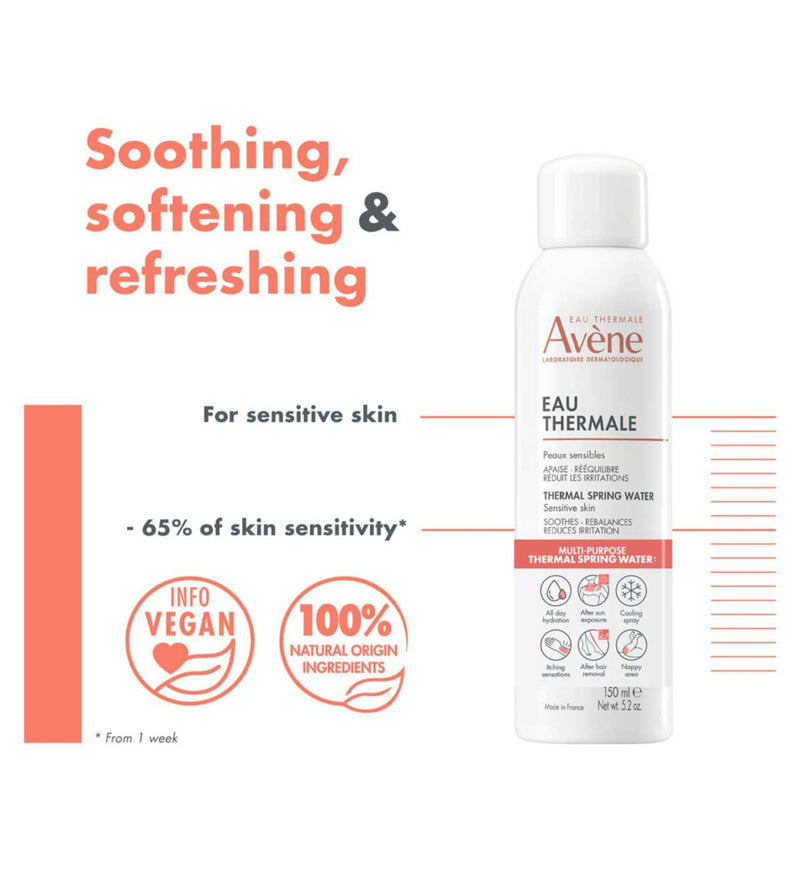 Avène Thermal Spring Water Spray Sensitive Skin 150ml - British product