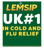 Lemsip cold and flu remedy lemon 10 sachets, UK version