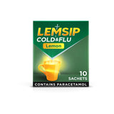 Lemsip Cold and Flu Lemon - 10 Sachets