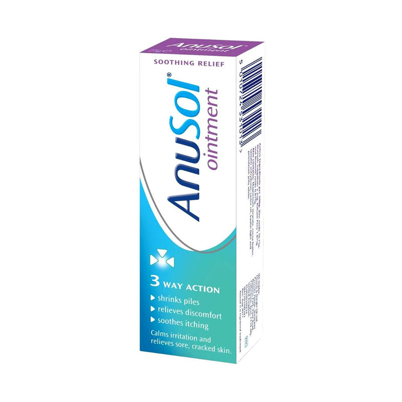 Anusol ointment 25g for haemorrhoids - British product