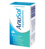 Anusol haemorrhoid suppositories 24 unit pack - British product