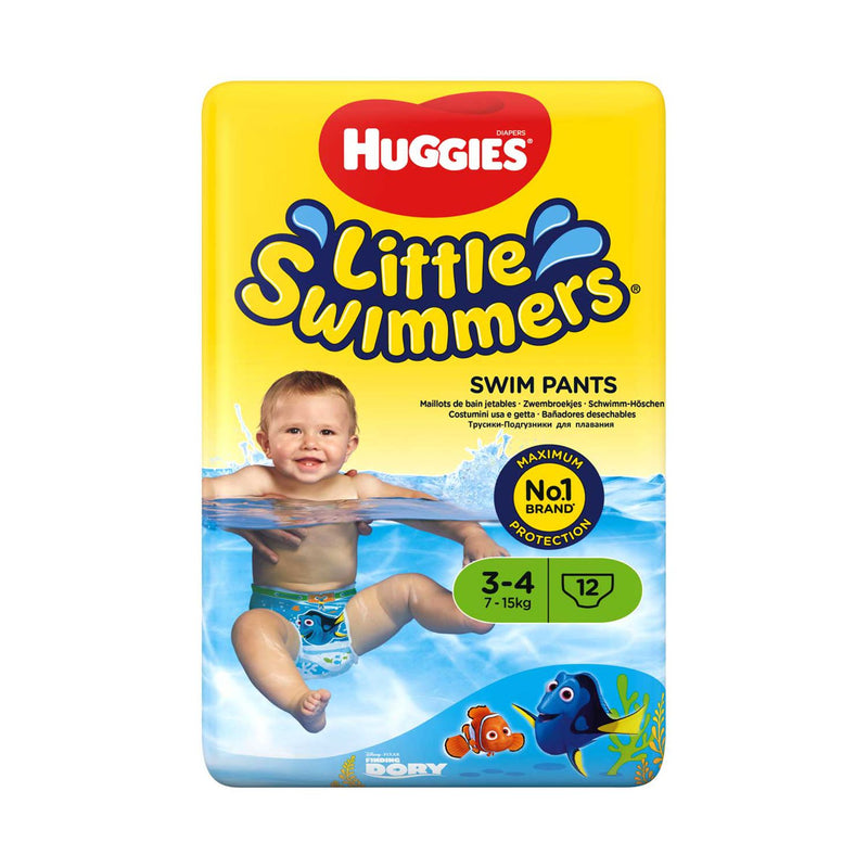Huggies Little Swimmers swim nappies size 3-4 12 pants (British brand)