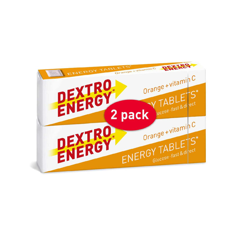Dextro Energy Orange Vitamin C Energy Tablets 2 x 47g 28 tablets - British product