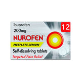 Nurofen pain relief tablets lemon 200mg - British product