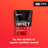 Optimum Nutrition whey protein powder strawberry flavour 450g - British product