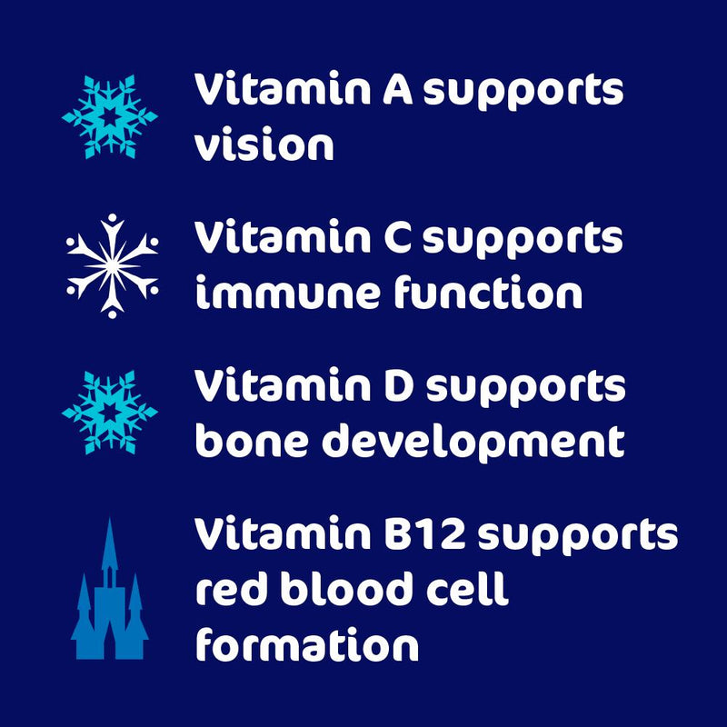 Haliborange Disney Frozen Multivitamins Strawberry Softies 60 Count, UK version
