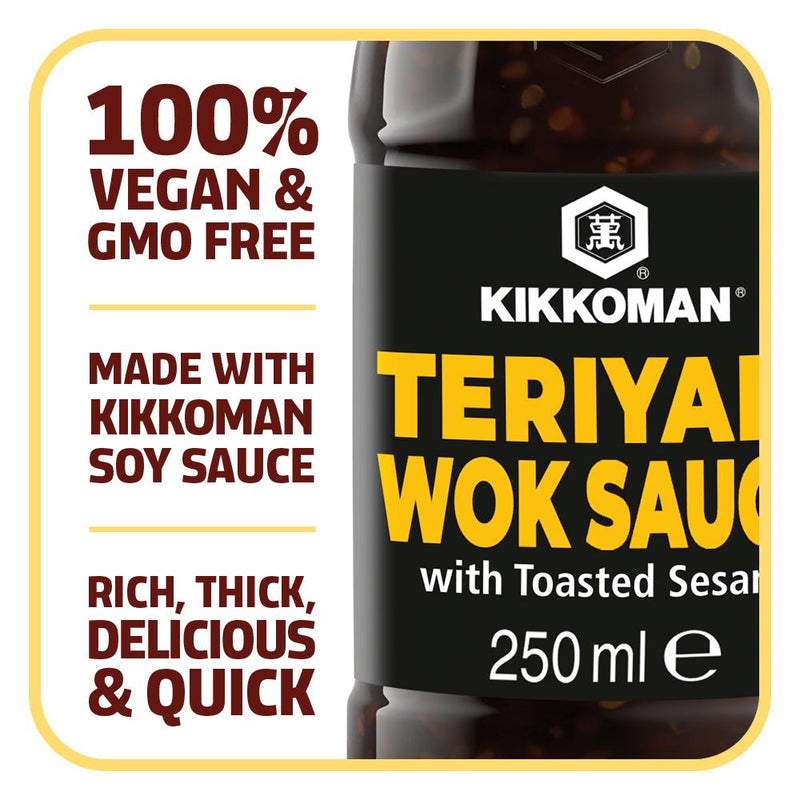 Kikkoman Teriyaki Sauce Toasted Sesame 250ml, UK version