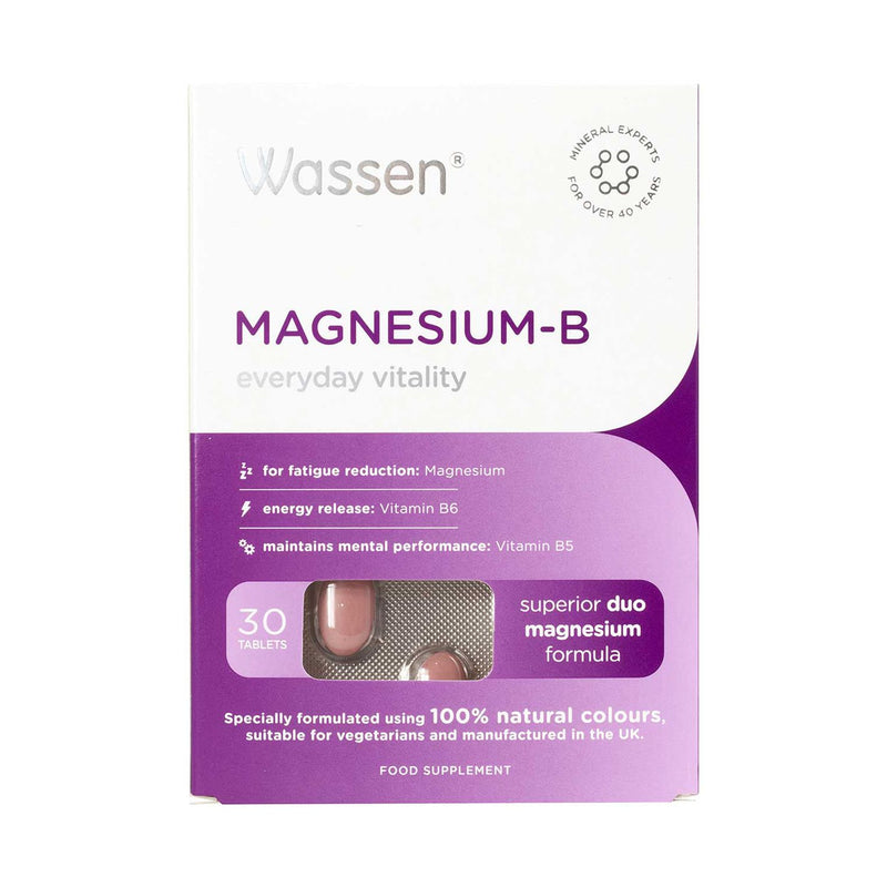 Wassen Magnesium-B 30 tablets - British product