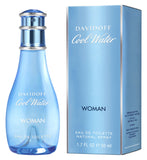 Davidoff Cool Water Woman Eau De Toilette 50ml - British product