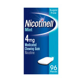 Nicotinell mint 4mg medicated chewing gum 96 pieces - British product