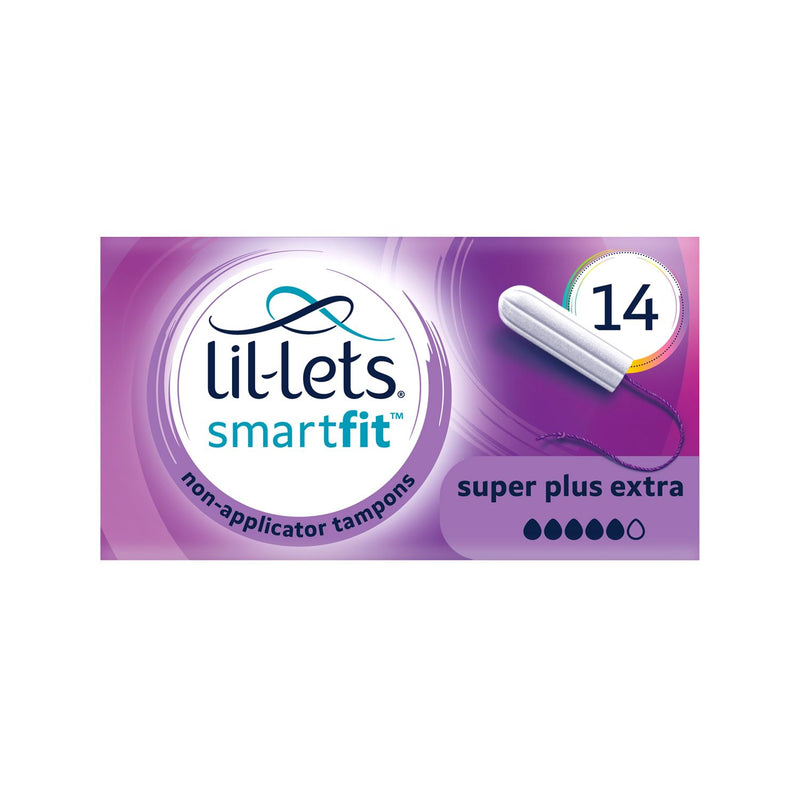Lil-Lets non-applicator tampons Super Plus Extra 14 pack - British product