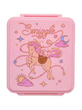 Smiggle Pink Wildflower Bento Lunchbox with Insulated Food Jar - British product