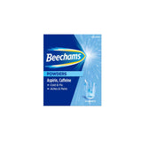 Beechams aspirin caffeine powder packets 10 count (British brand)