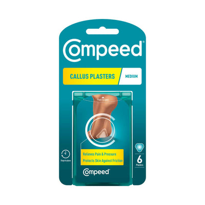 Boots Compeed Callus Plasters Feet Waterproof Hydrocolloid Treatment 6 Pack- Buy online at McGrocer