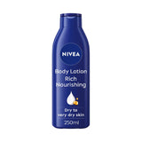 NIVEA Rich Nourishing body lotion 250ml for dry skin UK version