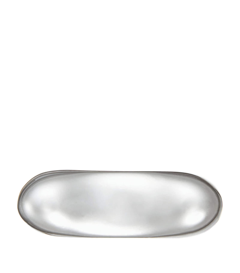 Christofle MOOD silver-plated chopsticks rest - British product