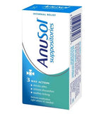 Anusol suppositories 12 unit pack - British product