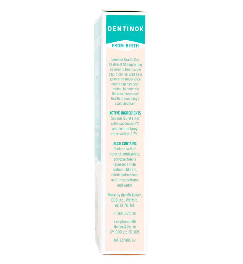 Dentinox Cradle Cap Shampoo 125ml - British product