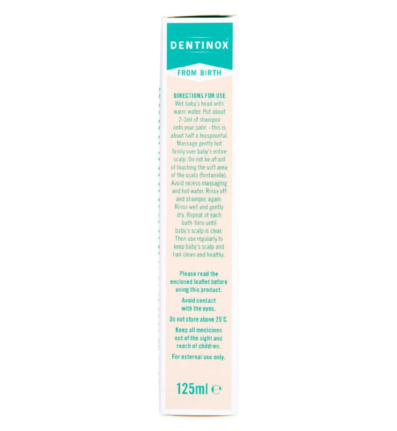 Dentinox Cradle Cap Shampoo 125ml - British product