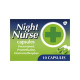 Boots Night Nurse Cold and Flu Relief Capsules 10 Capsules- Buy online at McGrocer