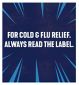 Beechams cold and flu sachets aspirin caffeine 20 count - British product