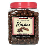 Kirkland Signature Milk Chocolate Coated Raisins 1.53kg, UK version