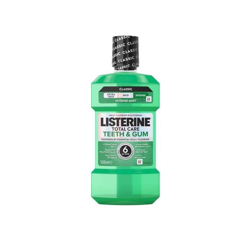 LISTERINE Total Care mouthwash 500ml (British brand)