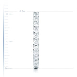 Costco round brilliant diamond earrings 2ctw white gold (British brand)